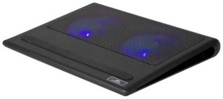 RIVACASE 5557black /Охлаждающая подставка для ноутбука до 17,3/ Нескользящие ножки/ USB концентратор 19848436033382