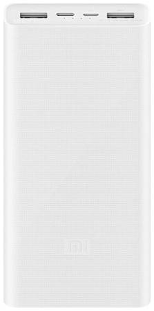 Внешний аккумулятор Xiaomi Mi Power Bank 3 30000mah, портативный аккумулятор, Power Bank, белый 19848436561289