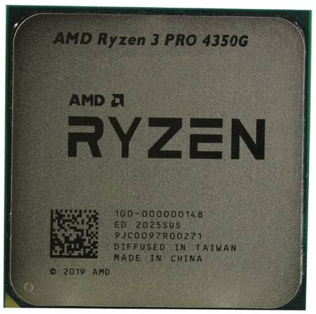 Процессор AMD Ryzen 3 PRO 4350G AM4, 4 x 3800 МГц, OEM 19848438439963