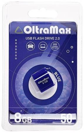Флешка USB 2.0 OltraMax 8 ГБ 50 ( OM-8GB-50-Blue )