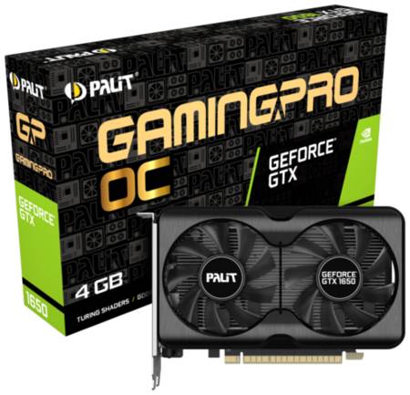 Видеокарта Palit GeForce GTX 1650 GP OC 4GB (NE61650S1BG1-1175A), Retail 19848454238077