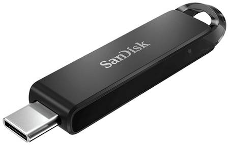 Флешка SanDisk Ultra USB Type-C (CZ460) 256 ГБ, 1 шт., черный 19848456354952