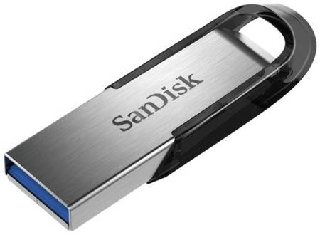 Флешка SanDisk Ultra Flair USB 3.0 512 ГБ, 1 шт., дымчатый серебристый/черный 19848456359990