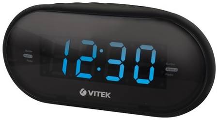 Радиобудильник VITEK VT-6602 черный 19848490284630