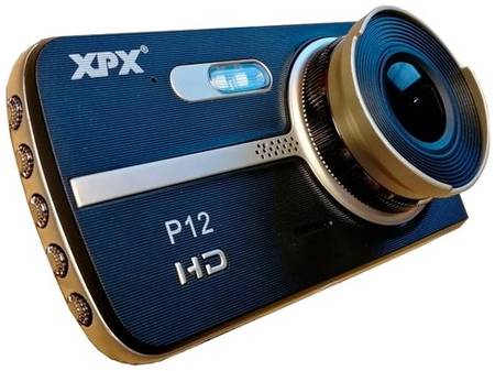 Видеорегистратор XPX P12, 2 камеры, 8 гб, черный 19848490991586