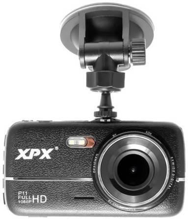 Видеорегистратор XPX P11, 2 камеры, черный 19848492412959