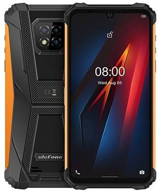 Смартфон Ulefone Armor 8 4/64 ГБ, Dual nano SIM, оранжевый/черный 19848494163910