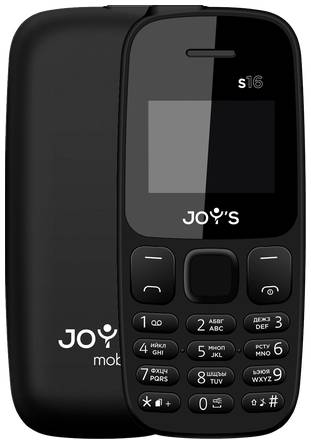 JOY'S S16 без з/у, 2 micro SIM, черный 19848497615996