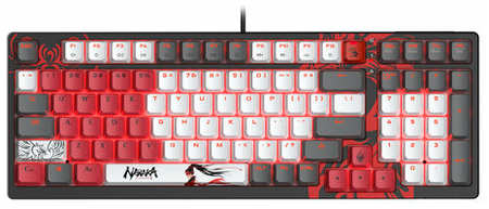 Клавиатура A4Tech Bloody S98 Naraka механическая черный/красный USB for gamer LED (S98 NARAKA) 19848500699344