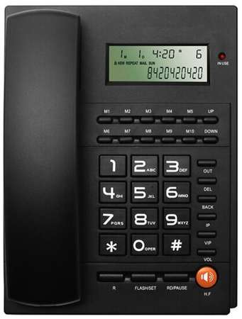 Телефон RITMIX RT-420 black 19848501358961