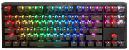 Клавиатура Ducky One 3 Aura TKL RGB Black Cherry MX Silver Speed Switch (US Layou 19848501874972