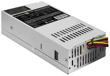 Блок питания 450W ExeGate F450AS (Flex ATX, for ITX case, APFC, КПД 80% (80 PLUS), 4cm fan, 24pin, (4+4)pin, PCI-E, 3xSATA, 2xIDE) EX292234RUS