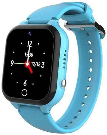 ZTX Детские смарт часы с сим картой, смарт часы детские smart watch, Wifi, 4G, GPS геолокация, камера HD, видеозвонок, сенсорный экран, голубой 19848503153139