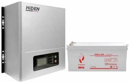 Комплект ИБП Hiden Control HPS20-0612N(настенный) + АКБ Рубин 12-200 19848505127008