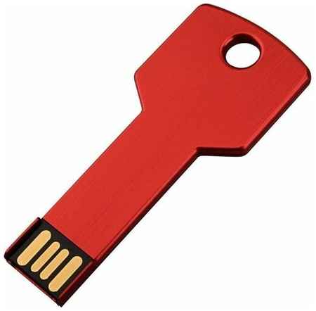 Подарочный USB-накопитель ключ красный 8GB оригинальная сувенирная флешка 19848505236738