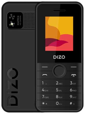 Телефон Dizo Star 200 RU, 2 SIM, черный 19848505582336