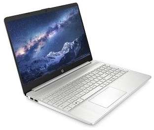 Ноутбук HP 15s-fq5045ci, Intel Core i5-1235U (1.3 ГГц), RAM 8 ГБ, SSD 512 ГБ, Intel Iris Xe Graphics, Win11, (6K3C4EA), серебристый 19848506524612