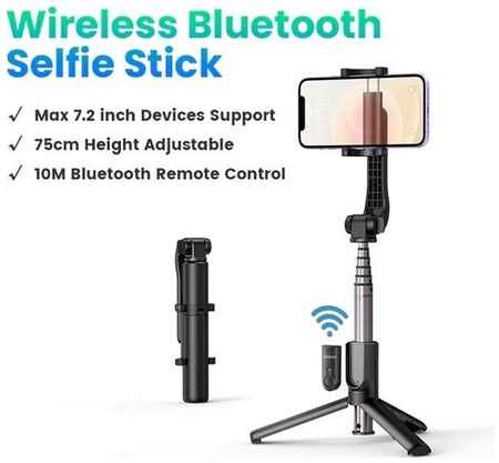 Монопод-трипод для телефона с Bluetooth пультом / Штатив для телефона для съемки / Селфи палка / UGREEN Selfie Stick Tripod