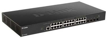 D-Link SMB D-Link DXS-1210-28T/A1A Настраиваемый коммутатор с 24 портами 10GBase-T и 4 портами 25GBase-X SFP28 19848506964813