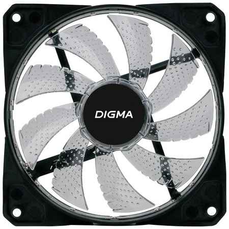 Вентилятор Digma DFAN-FRGB2 120x120x25mm 3-pin 4-pin Molex23dB 115gr LED Ret 19848507063963