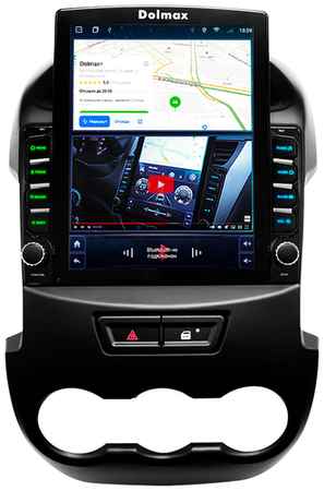 Штатная магнитола для Ford Ranger (2011-2015) на Android (DSP, CarPlay , SIM, Микрофон, GPS, 4G, Wi-Fi - 2/32 Гб, 8 ядер) - Dolmax TS-FR-RAN