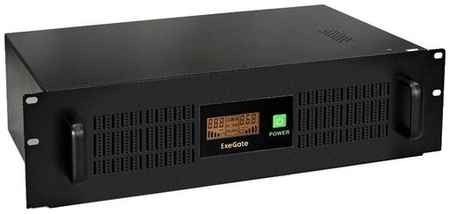 EXEGATE ИБП EX293850RUS ИБП ServerRM UNL-1000. LCD. AVR.2SH.3C13. USB.2U <1000VA 650W, Color LCD, AVR, 2 Schuko+3 C13, USB, 2U, установка в стойку