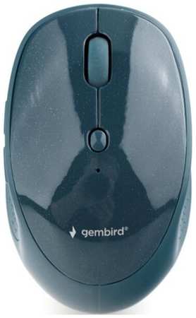Мышь беспроводная Gembird MUSW-550, 1600 DPI, 2.4ГГц + BT синяя 19848507635799