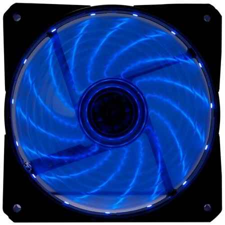 Вентилятор Digma DFAN-LED-BLUE, размер 120x120x25мм