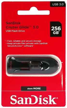 3.0 USB флеш накопитель SanDisk CZ600 Cruzer Glide 256GB (SDCZ600-256G-G35) 19848509790062