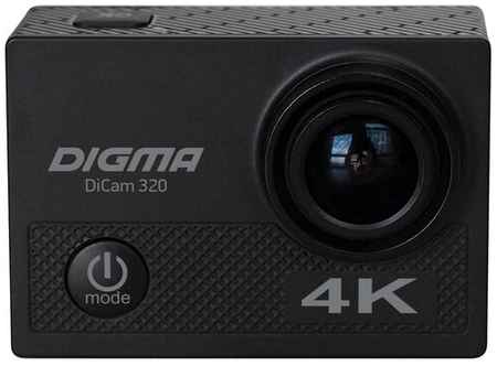 Экшн-камера Digma DiCam 320 черный (DC320) 19848512398990