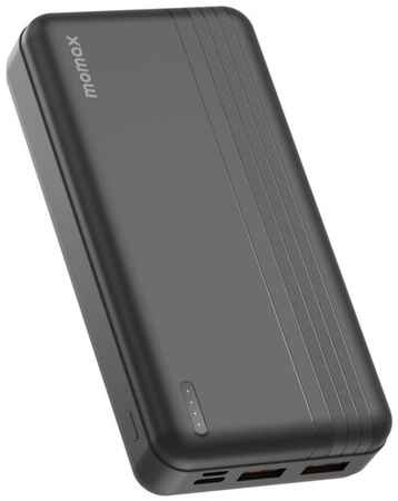 Внешний аккумулятор для телефона Momax iPower PD 2, Power Bank 20000mAh, быстрая зарядка PD3.0 20 Вт - (IP78D)