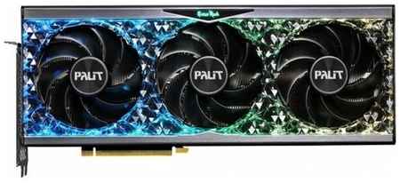 PALIT Видеокарта Palit PCI-E 4.0 RTX4070Ti GAMEROCK OC NVIDIA GeForce RTX 4070TI 12288Mb 192 GDDR6X 2310/21000 HDMIx1 DPx3 HDCP Ret NED407TU19K9-1045G