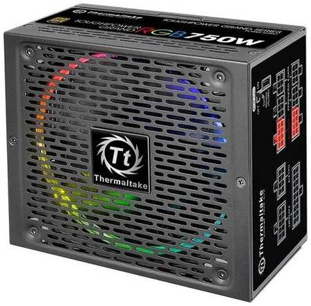 Блок питания Thermaltake ATX 750W Toughpower Grand RGB Sync 80+ 24pin APFC 140mm fan color LED 9xSATA Cab Manag RTL