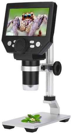 Электронный цифровой микроскоп с записью для пайки, ювелирных и прикладных работ DigiMicro DTX 350 LCD 19848517770766