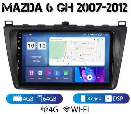 Pioneer Автомагнитола на Android для Mazda 6 GH 4-64 4G (поддержка Sim)