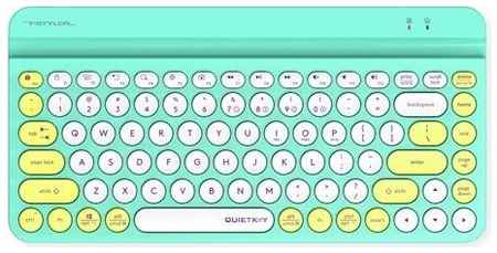 Беспроводная клавиатура A4Tech Fstyler FBK30, зеленый 19848519098976
