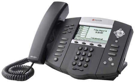 VoIP-телефон Polycom SoundPoint IP 650 черный 19848521829901