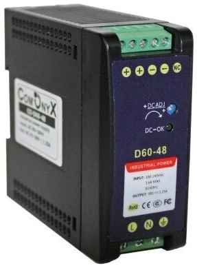 ComOnyX Индустриальный блок питания CO-D60-48 48В / 1.25А (макс. мощность до 60 Вт) 19848525352974