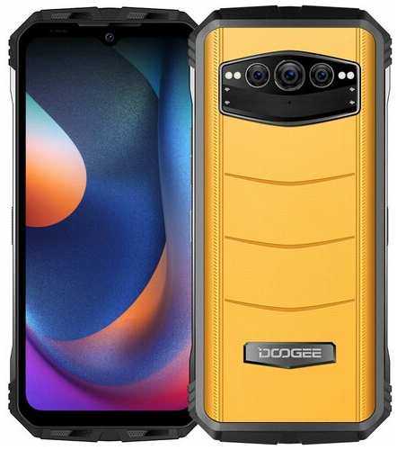 Смартфон DOOGEE S100 12/256 ГБ, Dual nano SIM, желтый 19848525413554