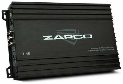 Автомобильная акустика ZAPCO ST-4B - 4 канальный усилитель АВ класса 19848525724402
