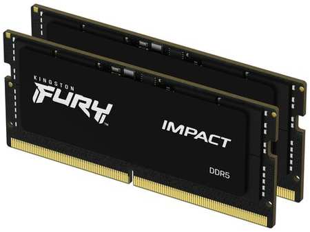 Оперативная память SODIMM Kingston FURY Impact KF548S38IBK2-32 32 ГБ DDR5