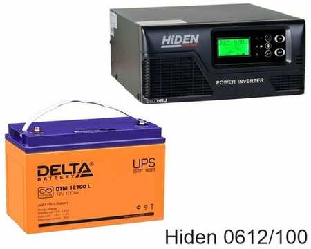 ИБП Hiden Control HPS20-0612 + Delta DTM 12100 L 19848532440469