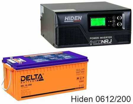 ИБП Hiden Control HPS20-0612 + Delta GEL 12-200 19848532488612