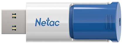 Накопитель USB 3.0 512Гб Netac U182 (NT03U182N-512G-30BL), белый/синий 19848534140119