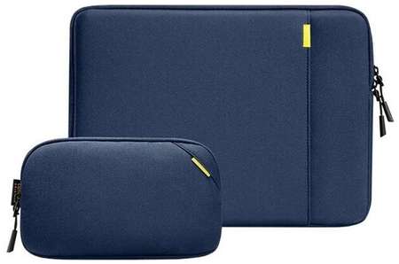Папка Tomtoc Defender Laptop Sleeve Kit 2-in-1 A13 набор для Macbook Pro 14', синий 19848534144542