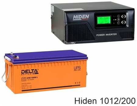 ИБП Hiden Control HPS20-1012 + Delta DTM 12200 L 19848536337917
