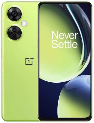 Смартфон OnePlus Nord CE 3 Lite 8/128 ГБ Global, Dual nano SIM, зеленый 19848536411536