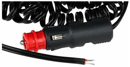 ALCA Удлинитель прикуривателя, спиральный кабель без розетки 12В /24В, 6 А, 5м 19848537120817