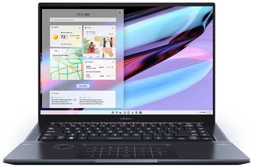 16″ Ноутбук ASUS Zenbook Pro 16X OLED UX7602ZM-ME108X 3840x2400, Intel Core i7 12700H 3.5 ГГц, RAM 32 ГБ, DDR5, SSD 1 ТБ, NVIDIA GeForce RTX 3060, Windows 11 Pro, RU, 90NB0WU1-M008H0, Tech