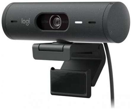 Logitech Веб-камера Webcam BRIO-500 Graphite AMR 19848538693758